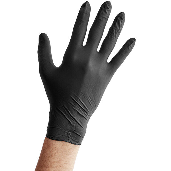 Black Nitrile gloves (Latex Free)