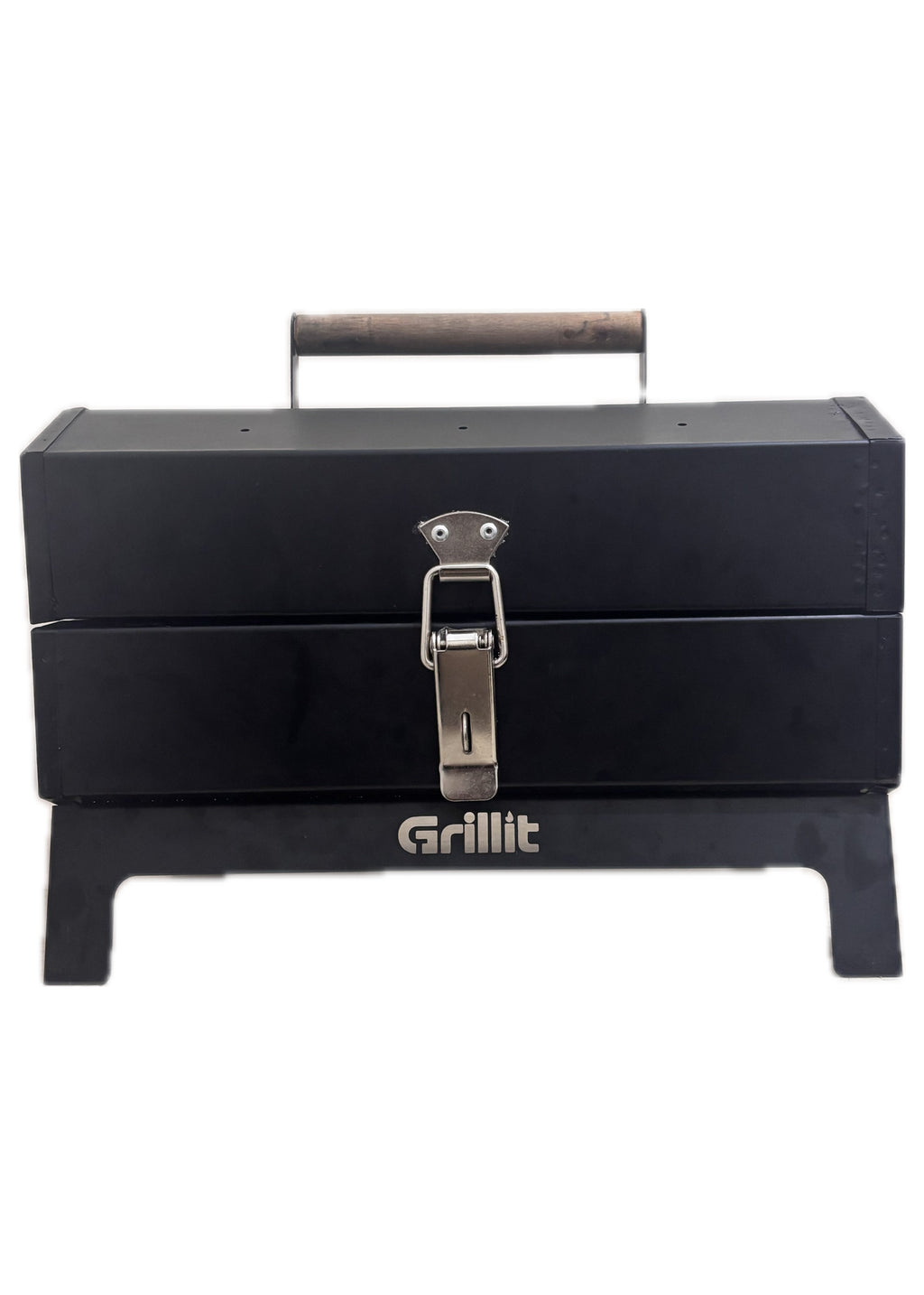 Double Barrel Portable Charcoal Grill - Made By Grillit