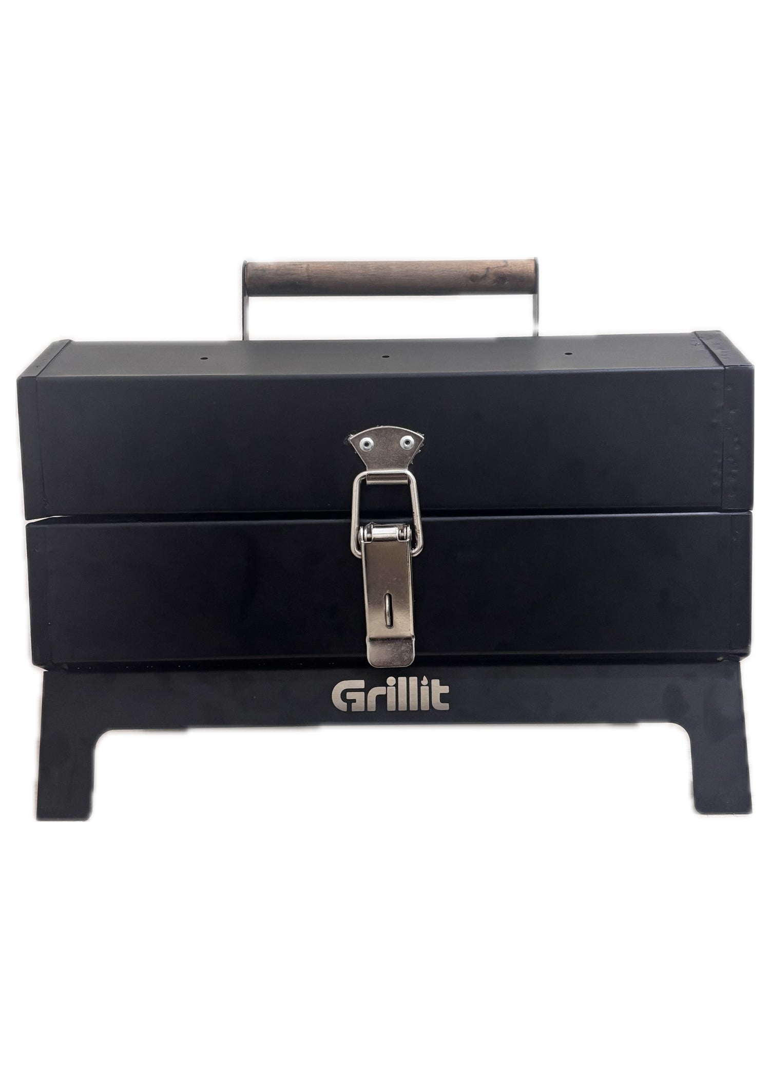 Double Barrel Portable Charcoal Grill - Made By Grillit