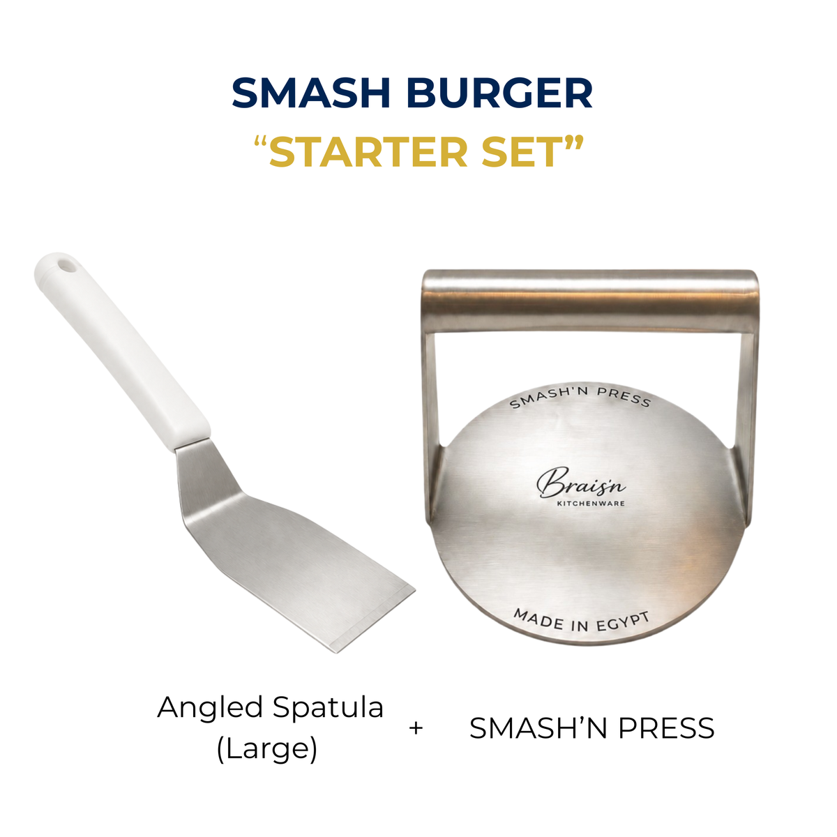 Smash Burger Starter Set (large Spatula)
